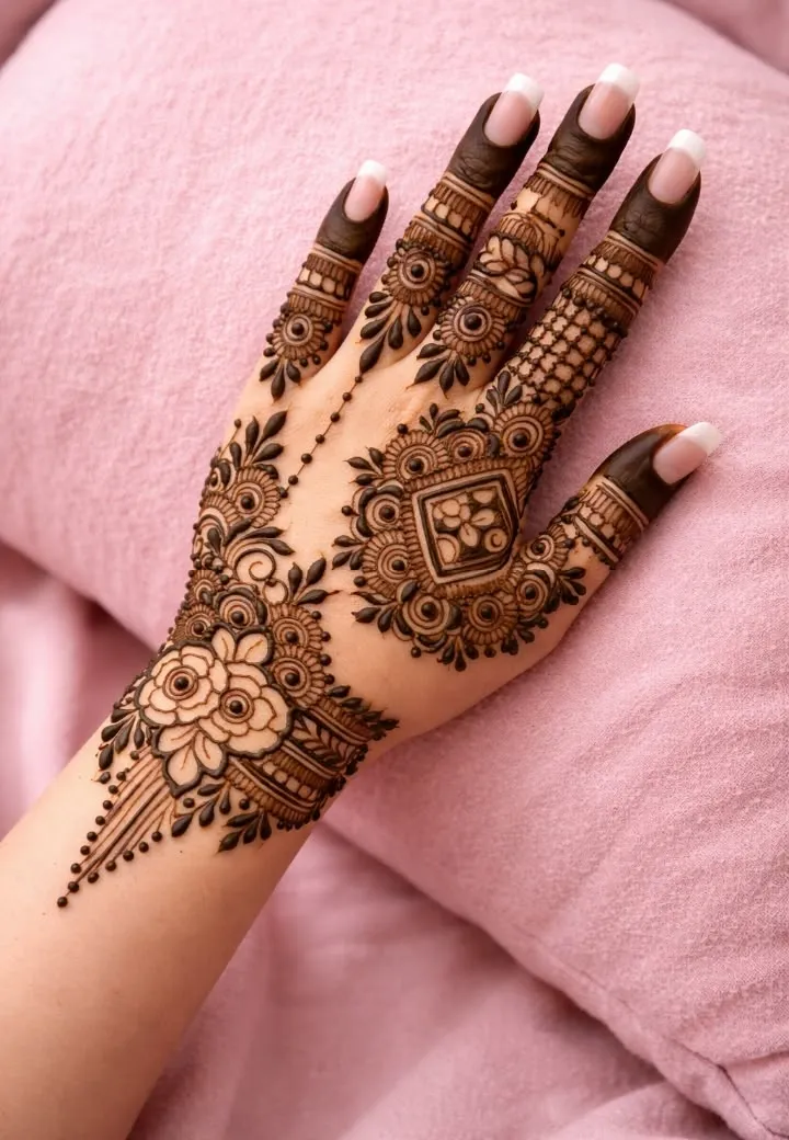 Arabic Mehndi Designs Back Hand