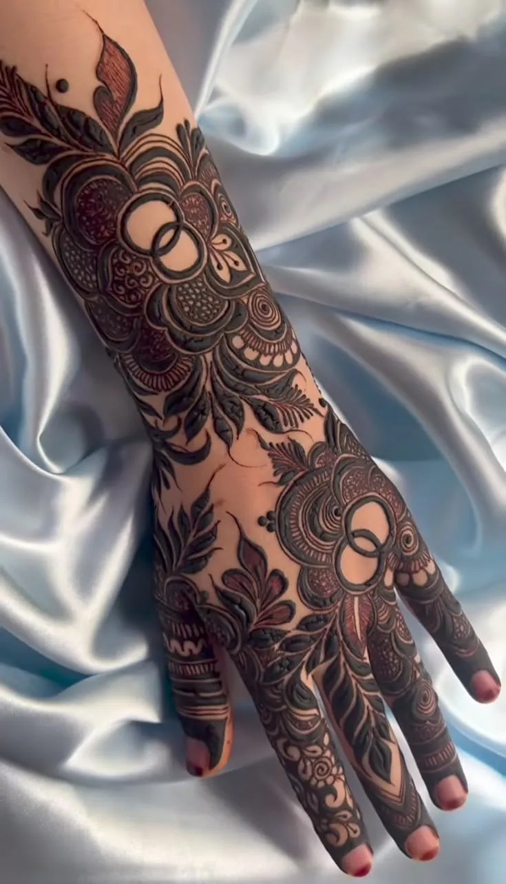 Arabic Mehndi Designs Back Hand Pic