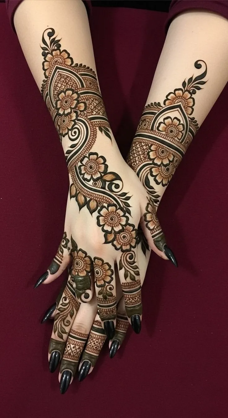 Arabic Mehndi Designs Back Hand Arabic Mehndi Designs Back Hand