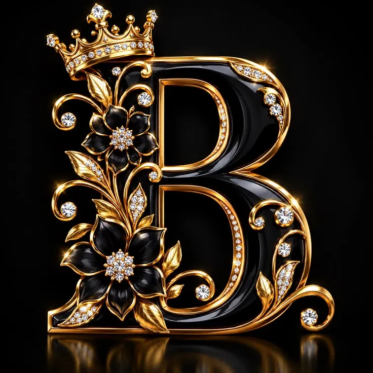 B Letter Profile Dp