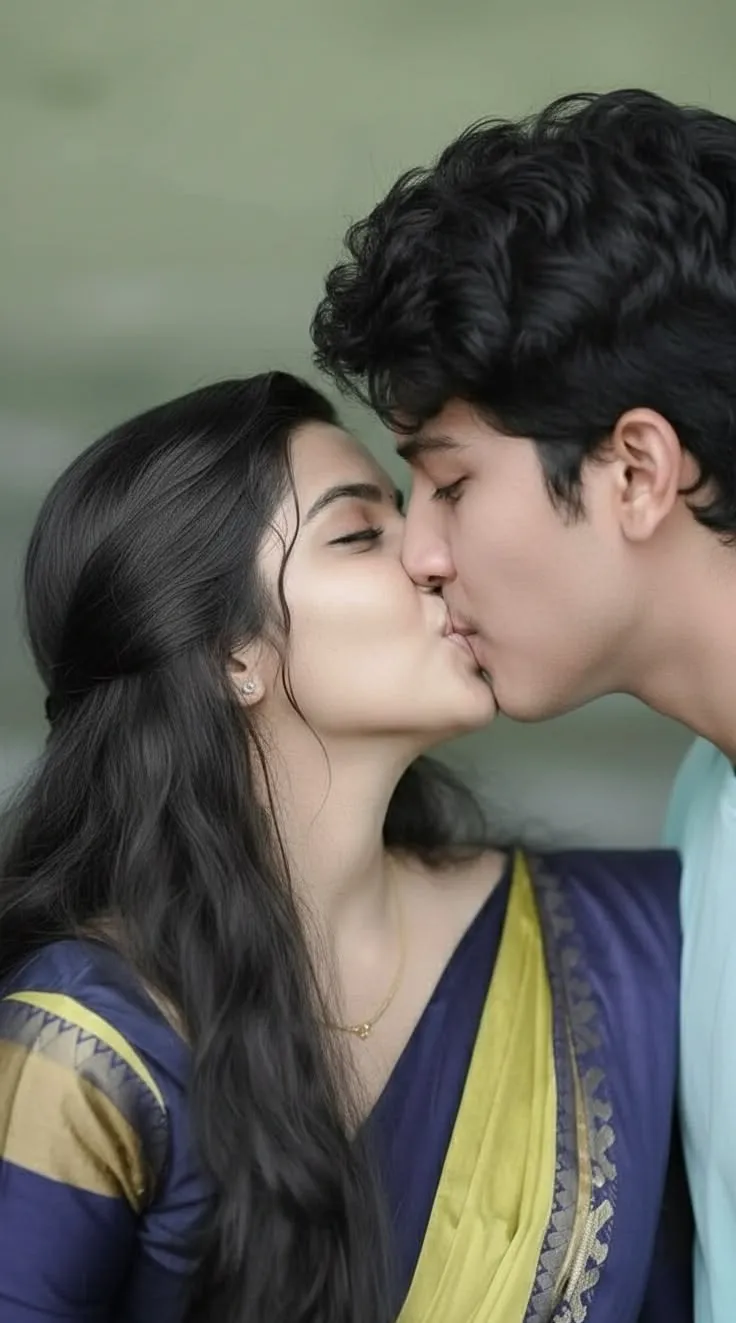 Couple Kiss Images