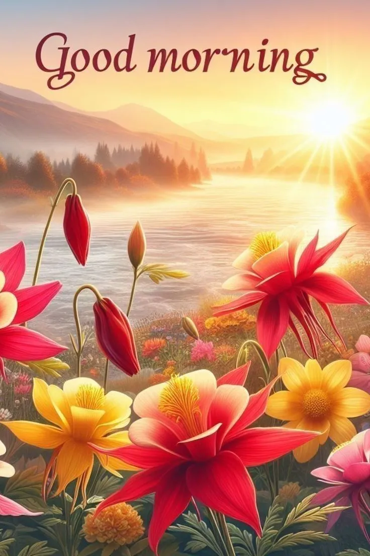 Good Morning Photos With Flowers