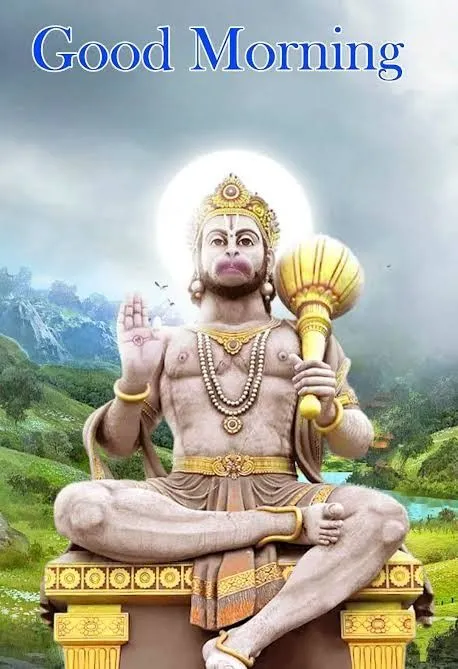 Hanuman Good Morning Image