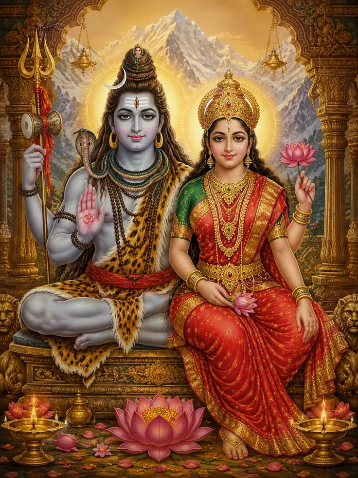 Lord Shiva Parvati Images