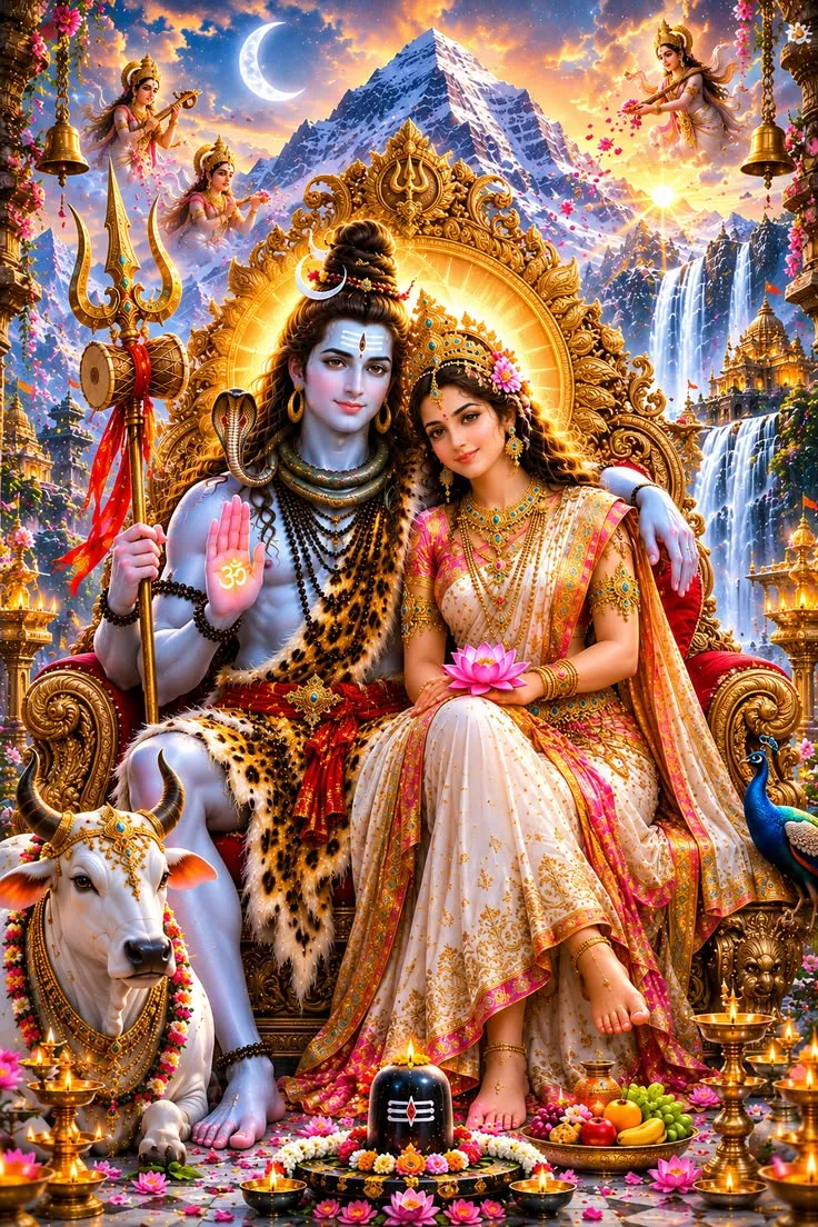Lord Shiva Parvati Photo