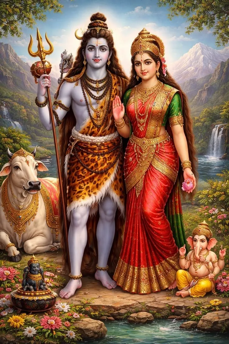 Lord Shiva Parvati Pic