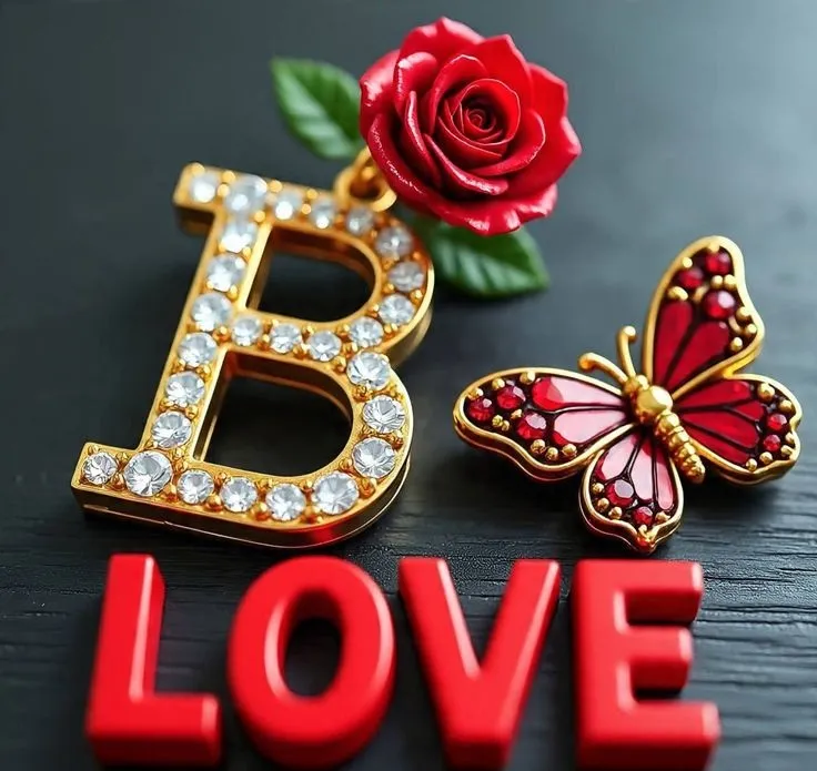 Love B Letter Images
