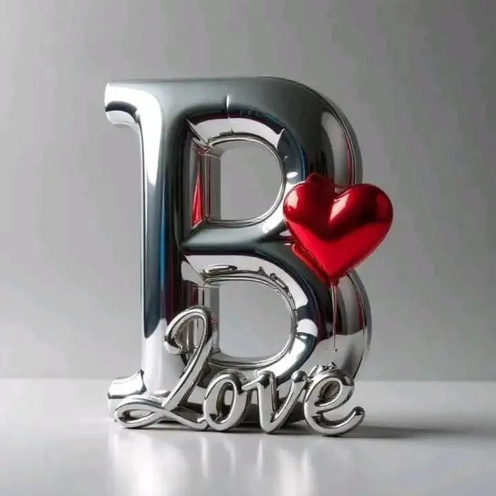 Love B Letter Photos