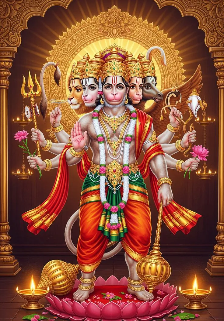 Panchmukhi Hanuman Pic Panchmukhi Hanuman Pic