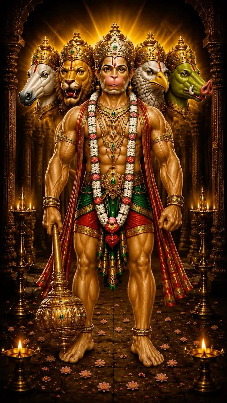 Panchmukhi Hanuman Image Panchmukhi Hanuman Image