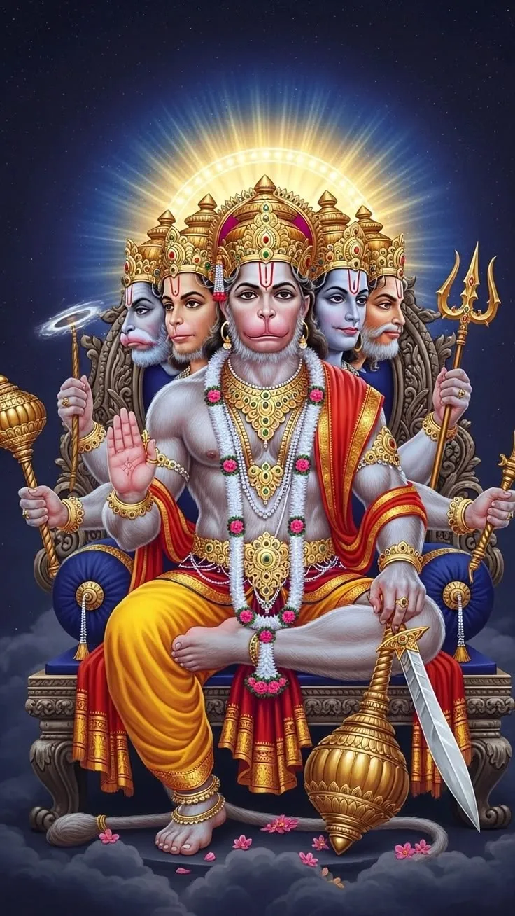 Panchmukhi Hanuman Pic Panchmukhi Hanuman Pic