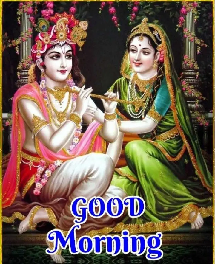 Radha Krishna Good Morning Images