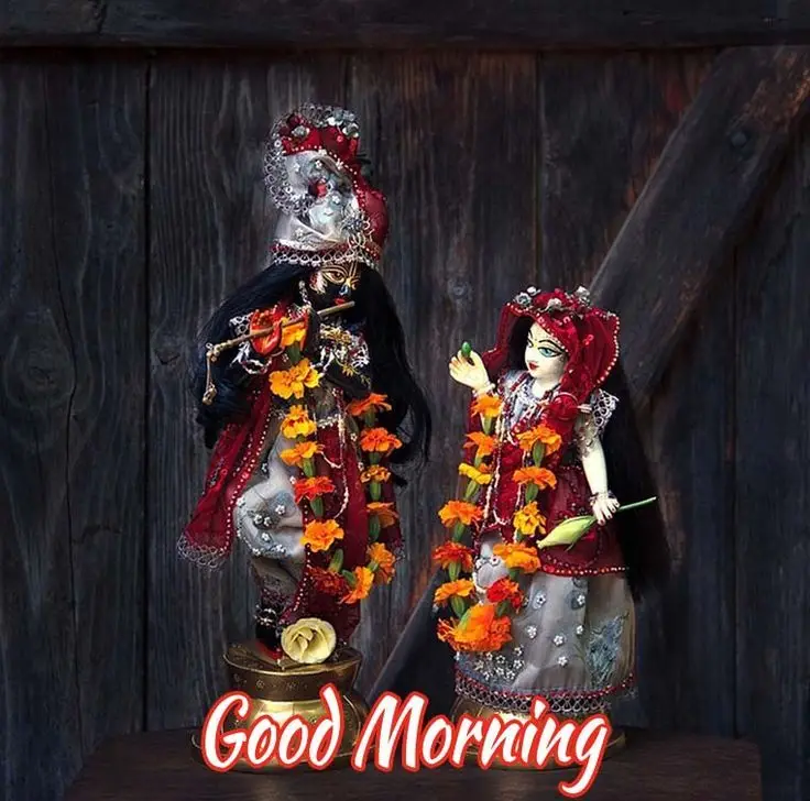Radha Krishna Good Morning Images