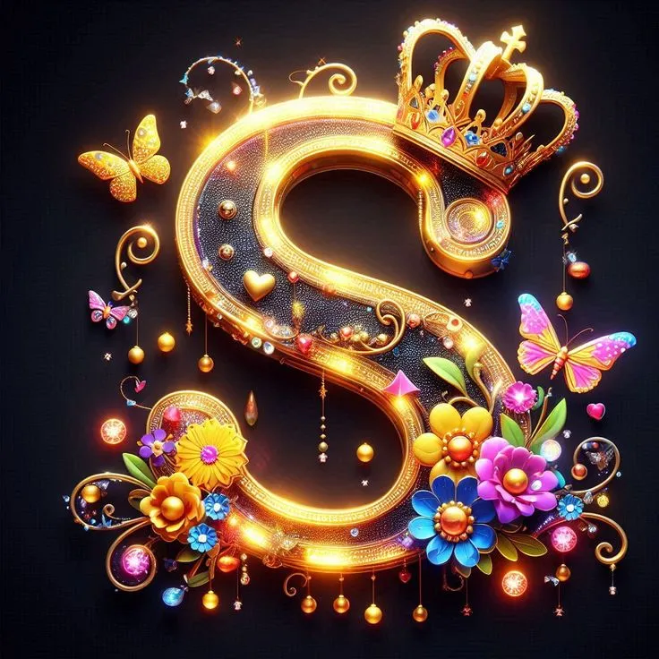 Stylish S Letter Photo